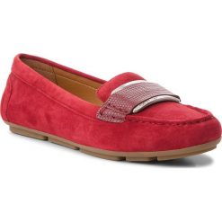 Mokasyny CALVIN KLEIN - Lorella E7473 Red Rock. Czerwone mokasyny Calvin Klein, ze skóry. Za 569.00 zł.