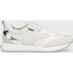 HUGO sneakersy Icelin Runn kolor szary. Szare buty sportowe lifestyle Hugo, bez wzorów, z gumy, sportowe, z okrągłym noskiem, bez zapięcia. Za 649.99 zł.