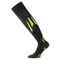 Skarpety narciarskie uniseks Lasting SWW 981 Merino 80%. Czarne skarpetki LASTING, bez wzorów, z wełny. W wyprzedaży za 129.90 zł.
