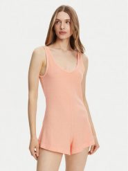 Billabong Kombinezon EBJX603002 Pomarańczowy Regular Fit. Brązowe sukienki Billabong, xs, bez wzorów, z bawełny, bez kołnierzyka, bez ramiączek. Za 159.99 zł.