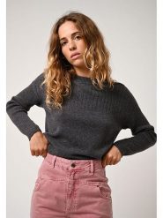AUTHENTIC CASHMERE Kaszmirowy sweter "Daria" w kolorze antracytowym rozmiar: L. Czarne swetry AUTHENTIC CASHMERE, l, bez wzorów, z kaszmiru, bez ramiączek. Za 354.10 zł.