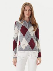 Tommy Hilfiger Sweter WW0WW48393 Kolorowy Regular Fit. Swetry Tommy Hilfiger, xxs, bez wzorów, z bawełny, bez ramiączek. Za 749.99 zł.