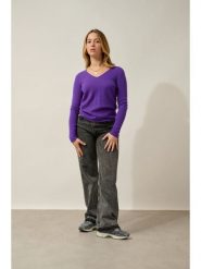 AUTHENTIC CASHMERE Kaszmirowy sweter "Galise" w kolorze fioletowym rozmiar: S. Różowe swetry AUTHENTIC CASHMERE, s, bez wzorów, z kaszmiru, bez ramiączek. Za 326.99 zł.