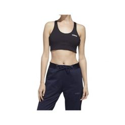 Top sportowy damski Adidas Fast And Confident Cool. Czarne biustonosze sportowe adidas, bez wzorów, na fitness i siłownię. Za 91.00 zł.