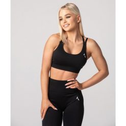 Biustonosz Bezszwowy sportowy dla kobiet Carpatree Arcade. Zielone biustonosze sportowe Carpatree, bez wzorów, na fitness i siłownię. Za 149.99 zł.