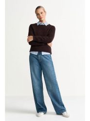 Rich & Royal Sweter w kolorze brązowym rozmiar: M. Brązowe swetry Rich & Royal, m, bez wzorów, bez ramiączek. Za 289.95 zł.