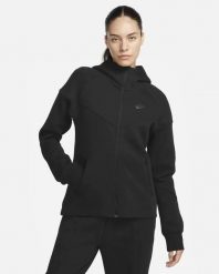 Bluza z Kapturem I Suwakiem Na Całej Długości Tech Fleece Windrunner Rozmiar XS…. Czarne bluzy z kapturem Nike, xs, bez wzorów, z polaru, z kapturem. Za 566.50 zł.