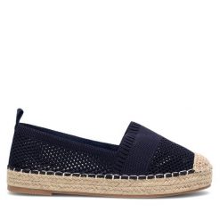 Espadryle Jenny Fairy. Niebieskie espadryle Jenny Fairy, bez wzorów, bez obcasa. Za 47.99 zł.