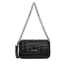 Torebka Nine West. Czarne torebki klasyczne Nine West, bez wzorów, klasyczne, bez dodatków. Za 229.99 zł.