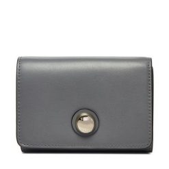 Mały Portfel Damski Furla. Szare portfele Furla, bez wzorów. Za 729.99 zł.