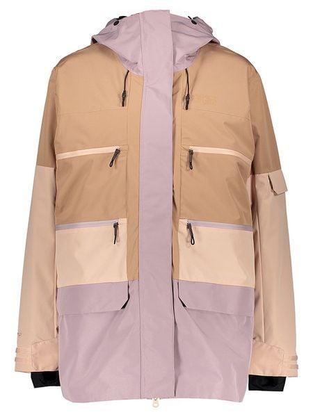 PICTURE Kurtka narciarska "U68" w kolorze jasnoróżowo-jasnobrązowym rozmiar: XS. Brązowe kurtki narciarskie Picture, m, bez wzorów, bez kaptura, narciarskie. Za 527.10 zł.