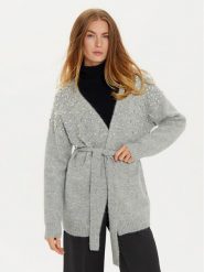 Marciano Guess Kardigan 4BGR13 5786Z Szary Regular Fit. Szare swetry Marciano Guess, s, z aplikacjami, z wełny, bez ramiączek. Za 319.99 zł.
