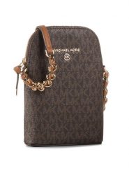 MICHAEL Michael Kors Torebka Jet Set Charm 32T0GT9C1B Brązowy. Brązowe torebki klasyczne MICHAEL Michael Kors, bez wzorów, ze skóry, bez dodatków. Za 499.99 zł.