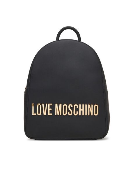 LOVE MOSCHINO Plecak JC4193PP0NKD0000 Czarny. Czarne plecaki Love Moschino, bez wzorów, ze skóry, bez dodatków. Za 709.99 zł.