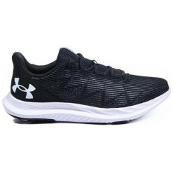 Buty biegowe damskie Under Armour W Charged Speed Swift. Czarne buty do biegania Under Armour, bez wzorów, bez zapięcia, do biegania. Za 224.30 zł.