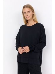Soyaconcept Bluza "Banu" w kolorze czarnym rozmiar: S. Czarne bluzy Soyaconcept, s, bez wzorów, bez ramiączek, bez kaptura. Za 174.95 zł.