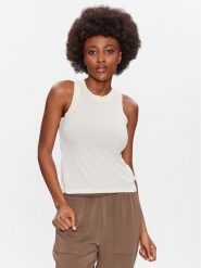 Outhorn Top TSLEF006 Écru Regular Fit. Topy Outhorn, xs, bez wzorów, z syntetyku, bez kołnierzyka, bez ramiączek. Za 59.99 zł.