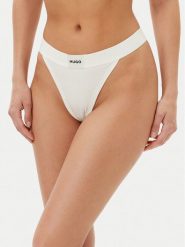 HUGO Stringi Red Label 50492326 Écru. Czerwone stringi Hugo, bez wzorów, z bawełny. Za 69.99 zł.