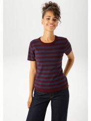 Aniston Sweter w kolorze granatowo-bordowym rozmiar: 40. Czerwone swetry Aniston, bez wzorów, bez ramiączek. Za 37.65 zł.