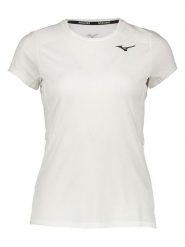 Mizuno Koszulka funkcyjna "Two Loop 88" w kolorze białym rozmiar: M. Białe t-shirty sportowe Mizuno, m, bez wzorów, bez ramiączek, outdoorowe. Za 79.21 zł.