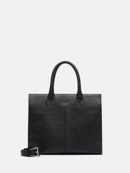 LIEBESKIND BERLIN Skórzana torebka "Blake L" w kolorze czarnym - 34 x 28 x 16 cm rozmiar: onesize. Czarne torebki klasyczne Liebeskind Berlin, bez wzorów, z materiału, przez ramię, bez dodatków. Za 798.11 zł.