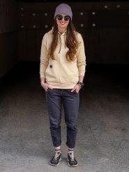 Hannah Bluza funkcyjna "Sandy" w kolorze żółtym rozmiar: 40. Żółte bluzy z kapturem Hannah, bez wzorów, z materiału, bez kaptura, outdoorowe. Za 215.71 zł.