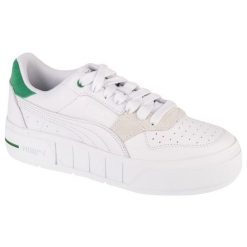 Buty Puma Cali Court Match M 393094-01 białe. Białe buty treningowe bez wzorów, z gumy, bez zapięcia. Za 365.30 zł.