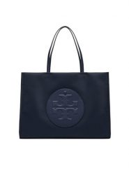Tory Burch Torebka 171271 Granatowy. Niebieskie torebki klasyczne Tory Burch, bez wzorów, ze skóry, bez dodatków. Za 1,399.00 zł.