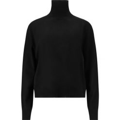 Damski sweter z golfem Athlecia Dava. Czarne swetry Athlecia, bez wzorów, eleganckie, bez ramiączek. Za 243.50 zł.
