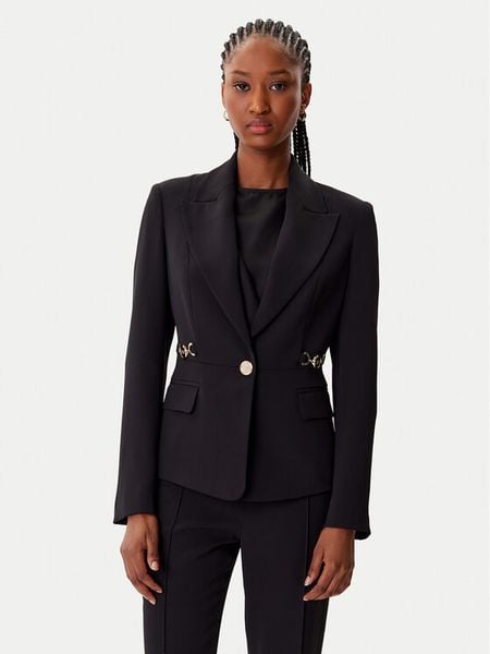 Artigli Marynarka ACGI002995 Czarny Regular Fit. Czarne marynarki i żakiety Artigli, bez wzorów, z syntetyku, bez ramiączek. Za 549.99 zł.