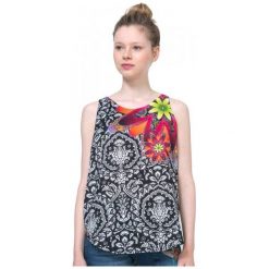 Desigual Top Damski Nuria M Wielokolorowy. Topy marki Desigual. W wyprzedaży za 157.00 zł.