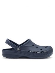 Crocs Klapki BAYA 10126-410 W Granatowy. Niebieskie klapki Crocs, bez wzorów, bez obcasa, bez zapięcia. Za 159.99 zł.