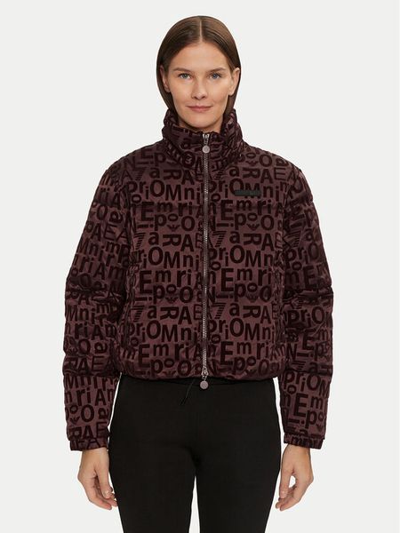 EA7 Emporio Armani Kurtka zimowa 7W000009 AF10265 UA006 Brązowy Regular Fit. Brązowe kurtki EA7 Emporio Armani, na zimę, xl, bez wzorów, z syntetyku, bez kaptura. Za 739.99 zł.