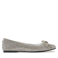 Baleriny Steve Madden. Szare baleriny Steve Madden, bez wzorów, bez obcasa, bez zapięcia. Za 519.99 zł.