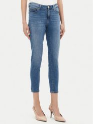 Fracomina Jeansy FP25SV8000D46002 Niebieski Slim Fit. Niebieskie jeansy Fracomina, bez wzorów, z bawełny. Za 249.99 zł.