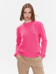 Pinko Sweter Squalo 102492 A1A7 Różowy Regular Fit. Czerwone swetry Pinko, s, bez wzorów, z wiskozy, bez ramiączek. Za 1,239.00 zł.