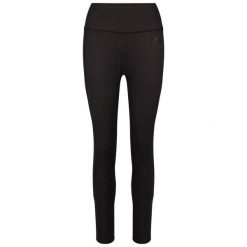 Legginsy Damskie Sportowe Kanika. Czarne legginsy sportowe Trespass, bez wzorów, trekkingowe. Za 165.99 zł.