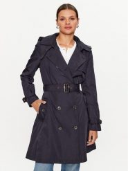 Lauren Ralph Lauren Płaszcz przejściowy 297918585002 Granatowy Regular Fit. Niebieskie płaszcze Lauren Ralph Lauren, xs, bez wzorów, z syntetyku, bez kaptura. Za 709.99 zł.
