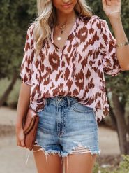 Milan Kiss Bluzka w kolorze jasnoróżowym rozmiar: L. Różowe bluzki Milan Kiss, l, bez wzorów, bez kołnierzyka, bez ramiączek. Za 152.99 zł.