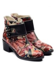 Goby Botki ze wzorem rozmiar: 37. Botki Goby, bez wzorów, z materiału, eleganckie, z okrągłym noskiem, bez obcasa, bez zapięcia. Za 304.99 zł.