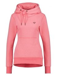 Alife and kickin Bluza "Sarah" w kolorze jasnoróżowym rozmiar: XXL. Różowe bluzy z kapturem Alife and Kickin, xxl, z aplikacjami, z bawełny, z kapturem. Za 153.45 zł.