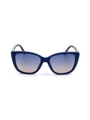 Swarovski Damskie okulary przeciwsłoneczne w kolorze niebieskim rozmiar: 54. Niebieskie okulary przeciwsłoneczne Swarovski, bez wzorów, z tworzywa sztucznego, szklane. Za 328.65 zł.