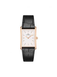 Daniel Wellington Zegarek Bound DW00100698 Czarny. Czarne, analogowe zegarki Daniel Wellington. Za 579.99 zł.
