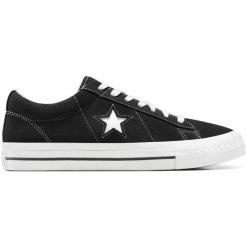 Buty sportowe Converse One Star 95. Czarne buty treningowe Converse, bez wzorów, z zamszu, bez zapięcia, na fitness i siłownię. Za 590.00 zł.