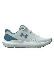 Under Armour Buty "Charged Surge 4" w kolorze miętowym do biegania rozmiar: 39. Zielone buty do biegania Under Armour, bez wzorów, z gumy, bez zapięcia, do biegania. Za 154.99 zł.