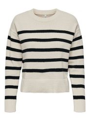 ONLY Sweter w kolorze czarnym rozmiar: M. Czarne swetry ONLY, m, bez wzorów, bez ramiączek. Za 83.62 zł.
