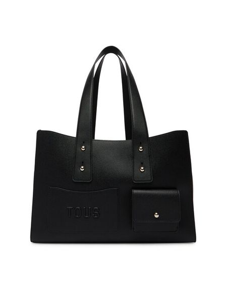 TOUS Torebka 2002373551 Czarny. Czarne shopper bag tous, bez wzorów, ze skóry, bez dodatków. Za 926.99 zł.