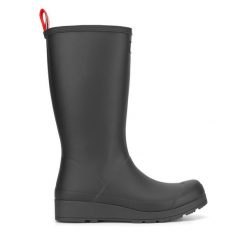 Kalosze Hunter. Czarne kalosze Hunter, bez wzorów, bez zapięcia. Za 419.99 zł.