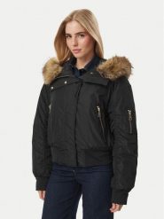 Liu Jo Kurtka zimowa WF6071 T714A Czarny Regular Fit. Czarne kurtki Liu Jo, na zimę, bez wzorów, bez kaptura. Za 1,289.00 zł.