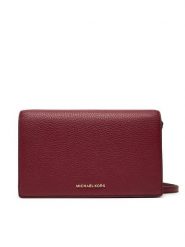MICHAEL Michael Kors Torebka Jet Set Medium 32S4GJ6C6L Bordowy. Czerwone listonoszki MICHAEL Michael Kors, bez wzorów, ze skóry, bez dodatków. Za 519.99 zł.